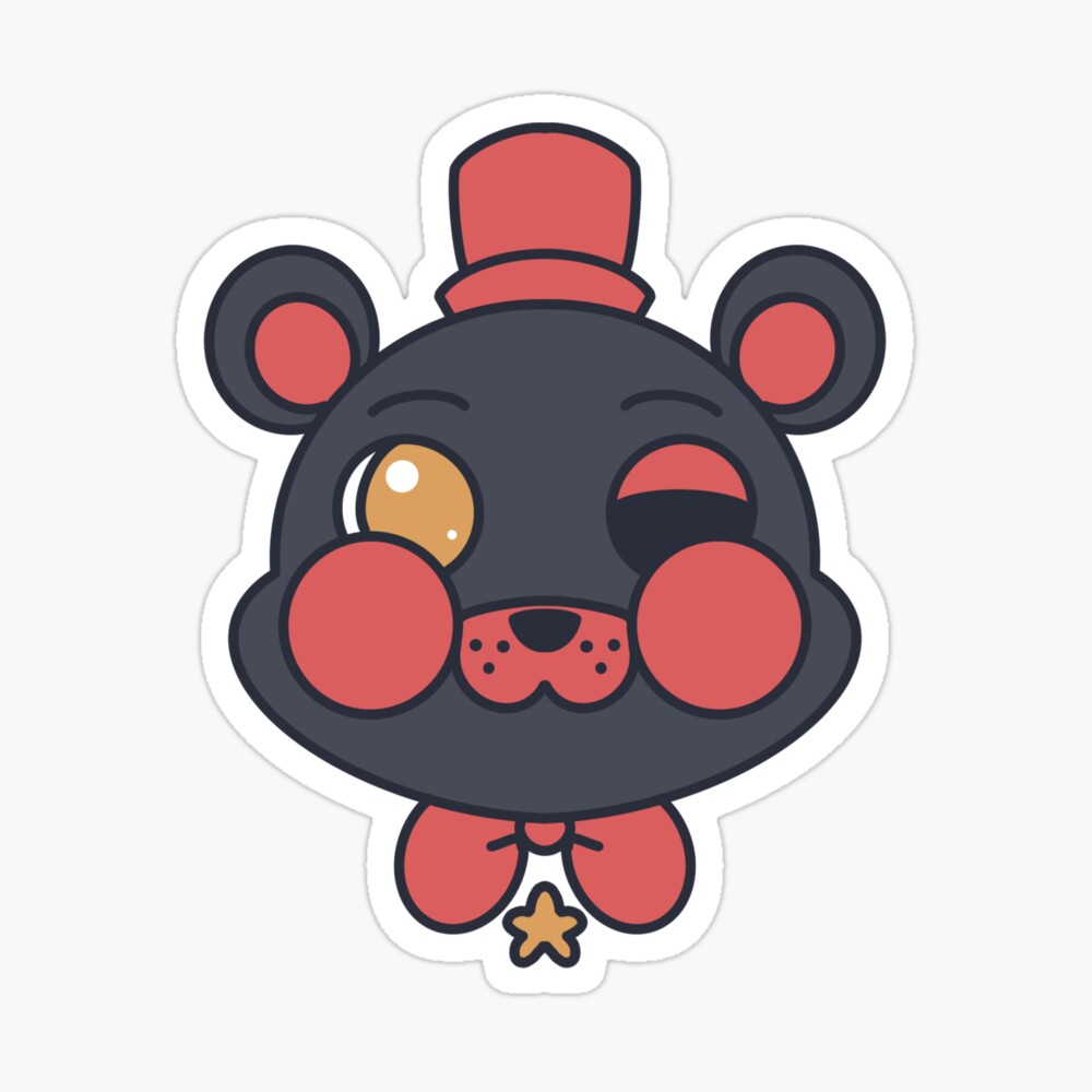 Chibi molten freddy Sticker for Sale by ShortAndSad