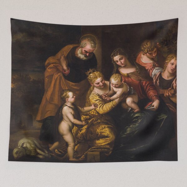 Item preview, The Mystic Marriage of Saint Catherine | Paolo Caliari | 1560 Renaissance Christian Art designed and sold by CJET.