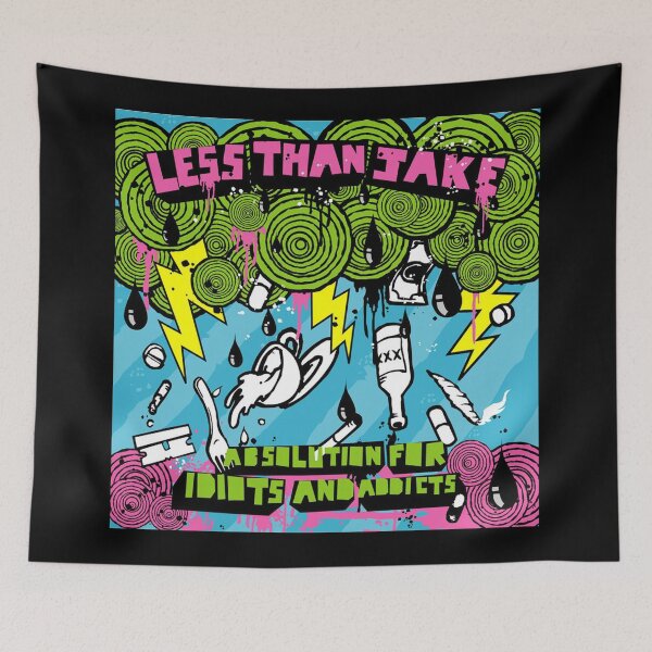 Item preview, Less Than Jake absolution for idiots and addicts designed and sold by AlbertPresct89.