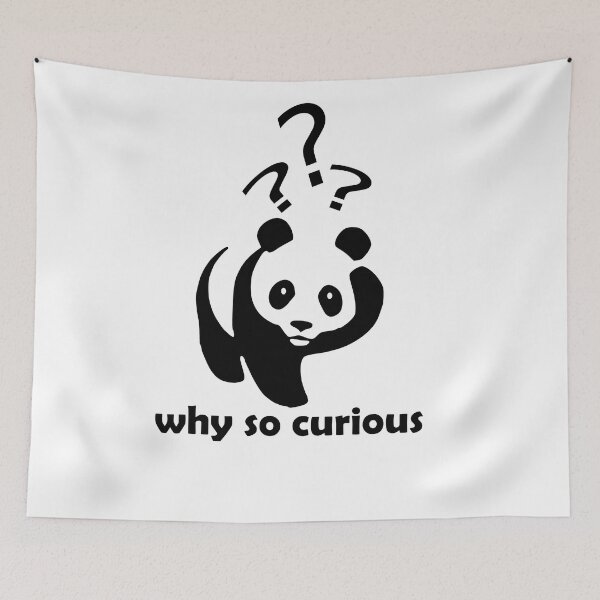 Item preview, why so curious designed and sold by Artsy Aura ⭐⭐⭐⭐⭐  .