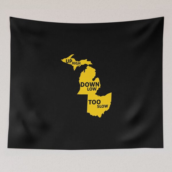 Item preview, Up High Down Low Too Slow Gold Classic T-Shirt designed and sold by monica45je.