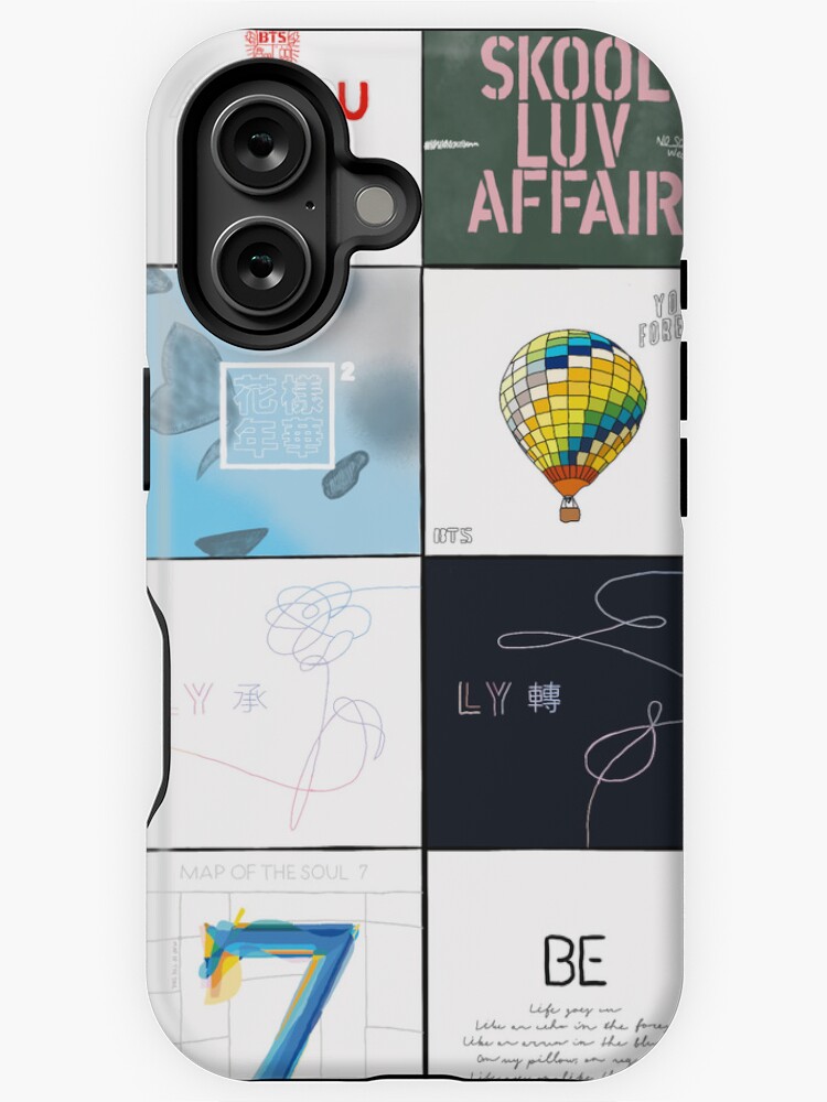 Thumbnail 1 von 4, iPhone-Hülle, BTS-Album-Aufkleber designt und verkauft von plainlaige.