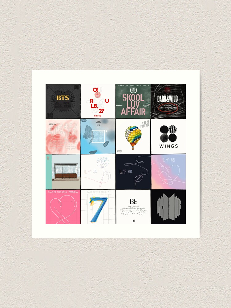 BTS Album sticker
