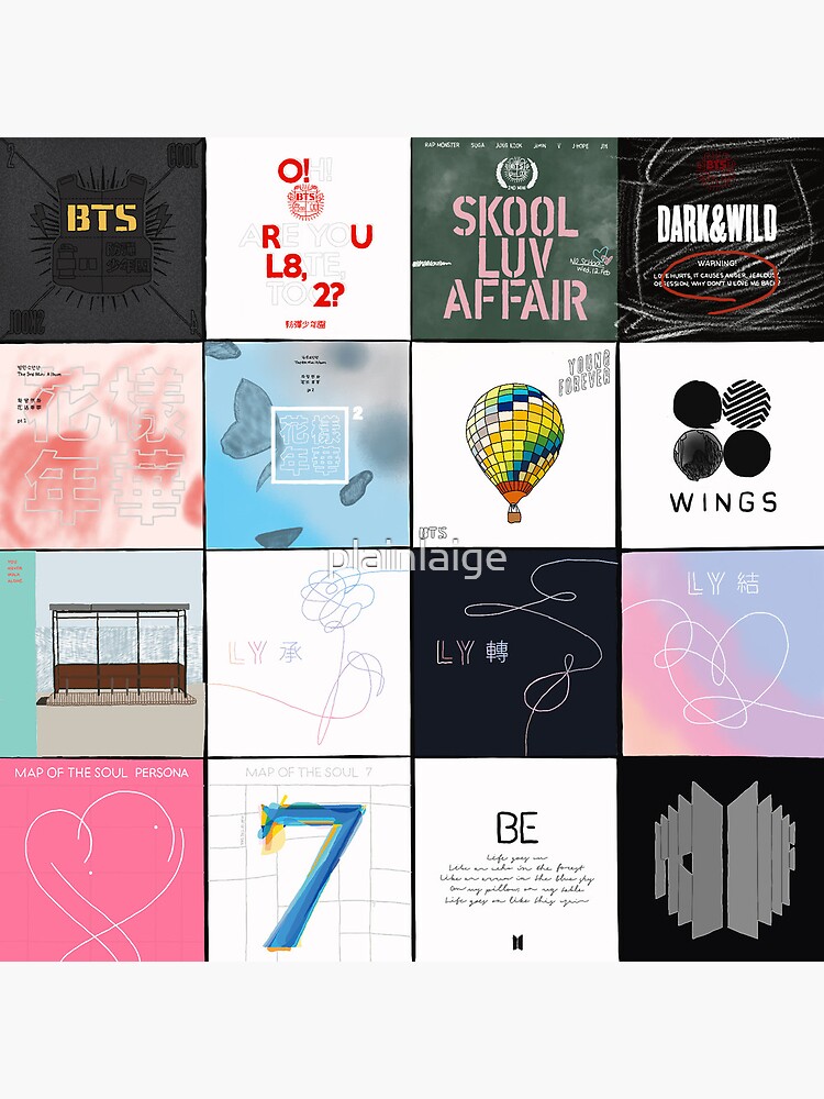 BTS deals albums