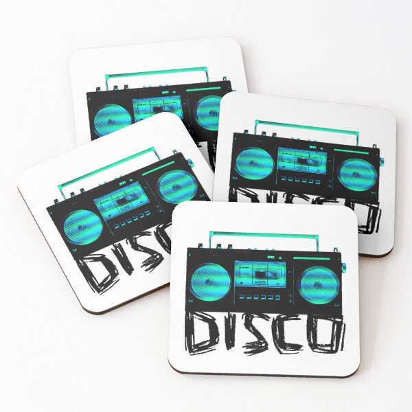Item preview, Music Vintage Disco Radio for Disco Party designed and sold by badlydrawnbabe.