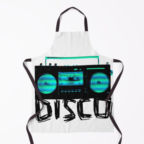 Artikelvorschau, Musik-Vintage-Disco-Radio für Disco-Party entworfen und verkauft von badlydrawnbabe.