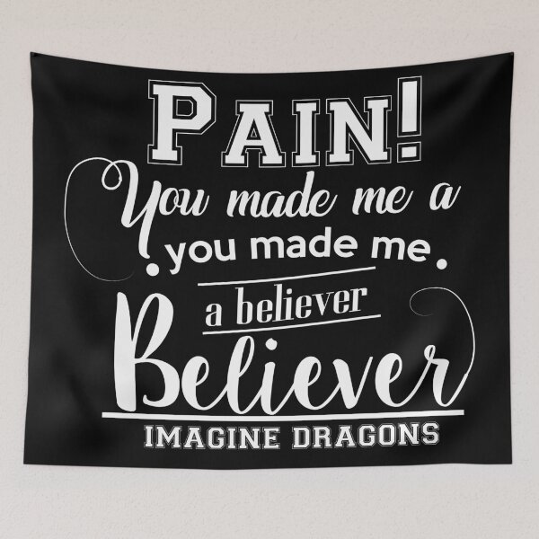 Item preview, Imagine Dragons - Believer. designed and sold by DalyRincon.