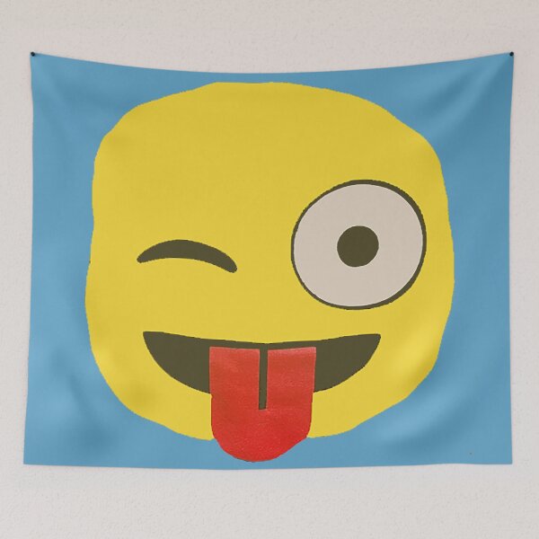 Item preview, Winking emoji. emoji. sticking your tongue out designed and sold by Nostrathomas66.