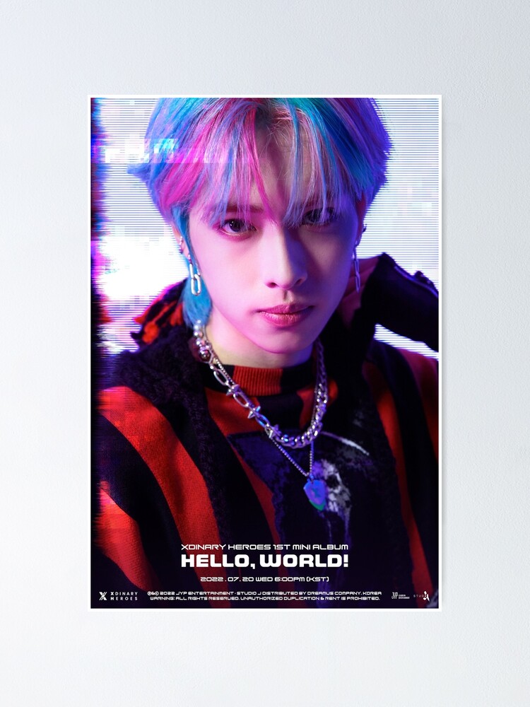 Xdinary Heroes Gaon- Hello, World! | Poster