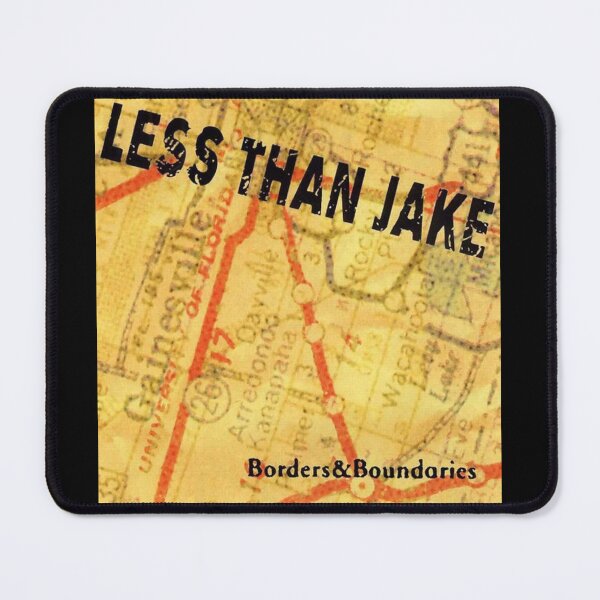 Item preview, Less Than Jake borders boundaries designed and sold by AlbertPresct89.