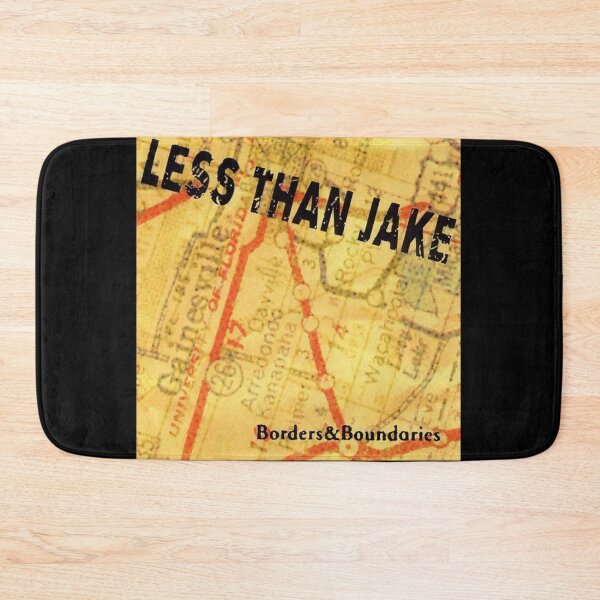 Item preview, Less Than Jake borders boundaries designed and sold by AlbertPresct89.
