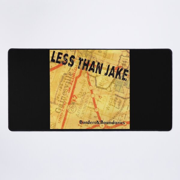 Item preview, Less Than Jake borders boundaries designed and sold by AlbertPresct89.