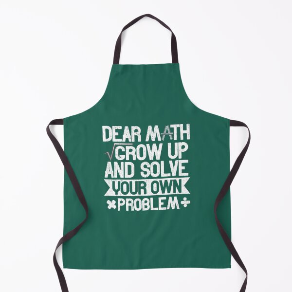 Item preview, Funny Math Quote Dear Math Grow Up Back To School First Day designed and sold by MotooriMinami.