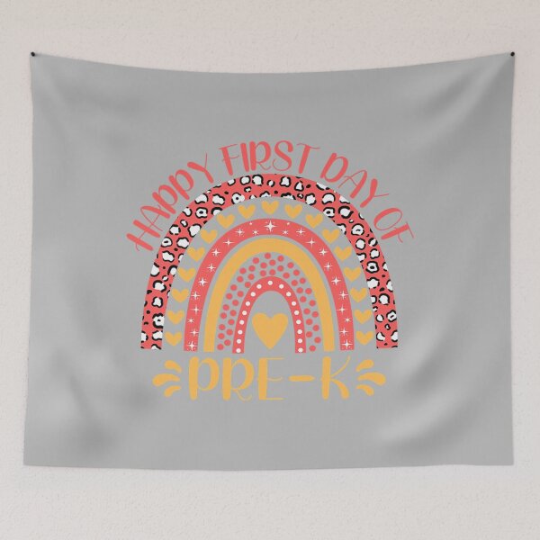 Item preview, Happy First Day Of Pre-k Pre-kindergarten Back To School designed and sold by MotooriMinami.