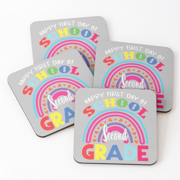 Item preview, Happy First Day Of School Funny Second Grade Teachers Kids designed and sold by MotooriMinami.