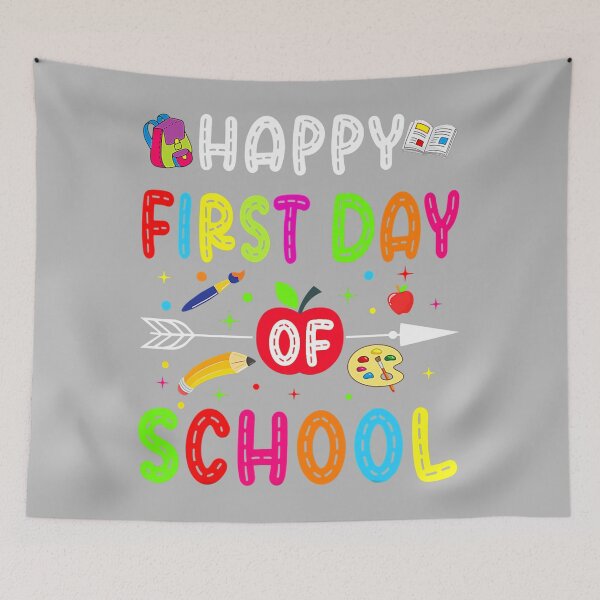 Item preview, Happy First Day of School Teachers Back to School Students designed and sold by MotooriMinami.