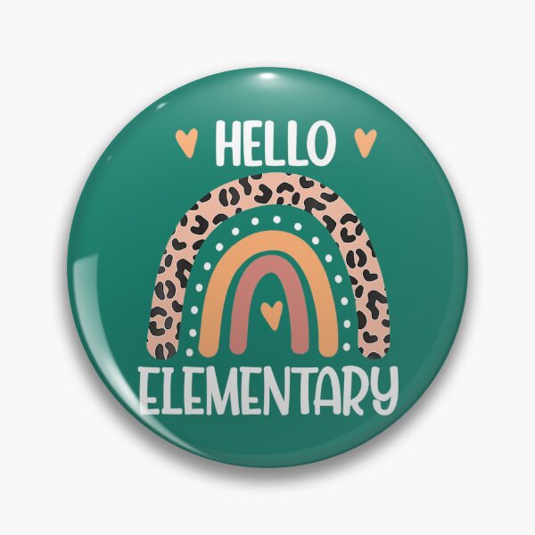 Item preview, Hello Elementary Leopard Rainbow Teacher Back To School designed and sold by MotooriMinami.