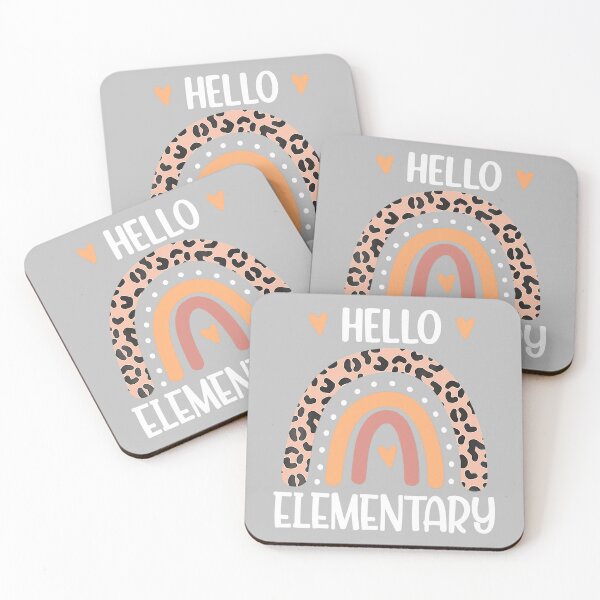 Item preview, Hello Elementary Leopard Rainbow Teacher Back To School designed and sold by MotooriMinami.