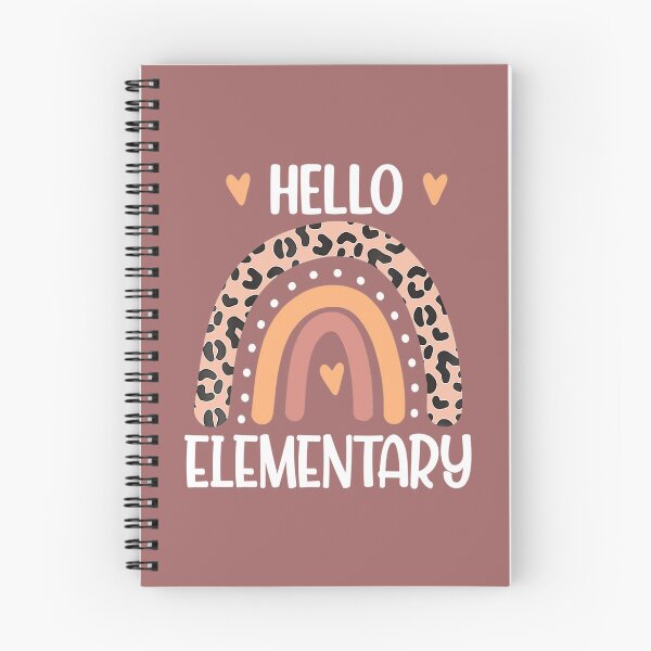 Item preview, Hello Elementary Leopard Rainbow Teacher Back To School designed and sold by MotooriMinami.