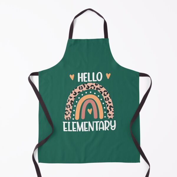 Item preview, Hello Elementary Leopard Rainbow Teacher Back To School designed and sold by MotooriMinami.