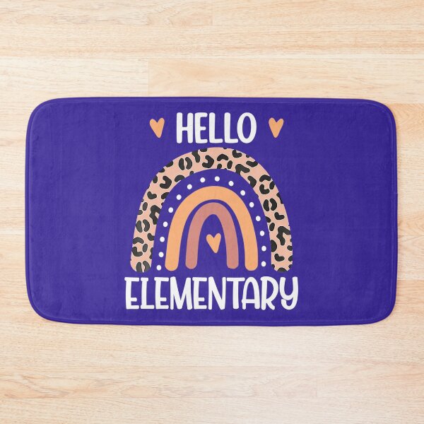 Item preview, Hello Elementary Leopard Rainbow Teacher Back To School designed and sold by MotooriMinami.