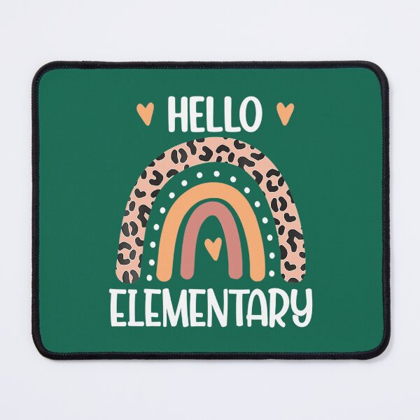 Item preview, Hello Elementary Leopard Rainbow Teacher Back To School designed and sold by MotooriMinami.