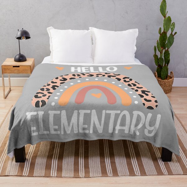 Item preview, Hello Elementary Leopard Rainbow Teacher Back To School designed and sold by MotooriMinami.