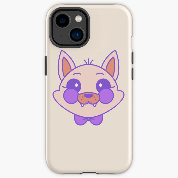 Lolbit caso de telefone para iphone 14 pro max 13 12 mini 11 xr 7 8 plus  capa de pele de fibra lolbit fnaf cinco noites na irmã