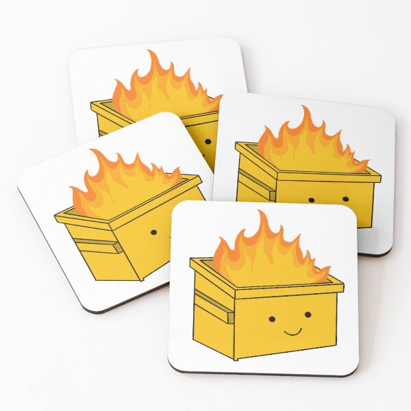Item preview, Dumpster Fire Yellow designed and sold by FUDup.