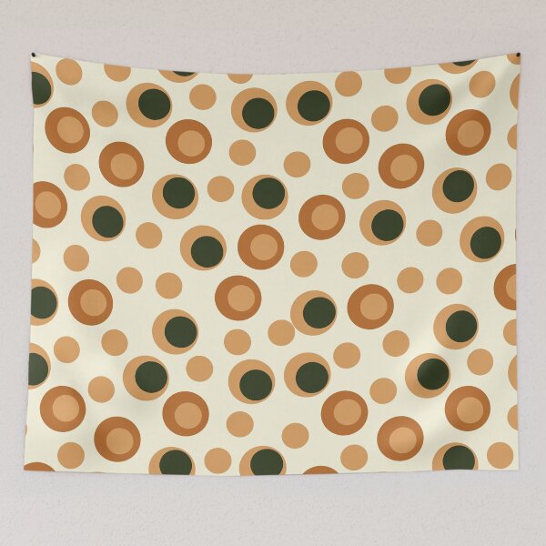 Item preview, Autumn Fall Circles Geometric designed and sold by ChantalDesign.