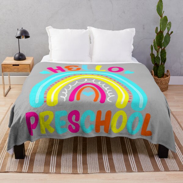 Item preview, Hello Preschool Rainbow Kids Student Funny Back To School designed and sold by MotooriMinami.
