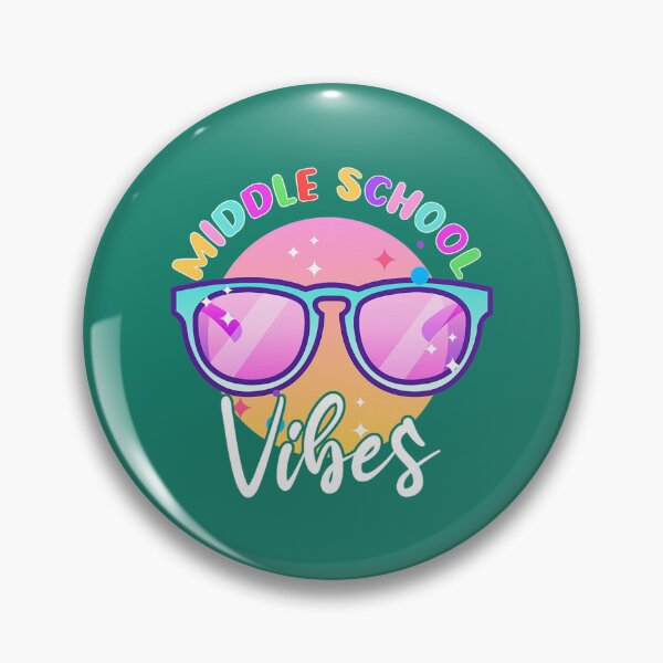 Item preview, Middle School Vibes Back to School Funny Teacher designed and sold by MotooriMinami.