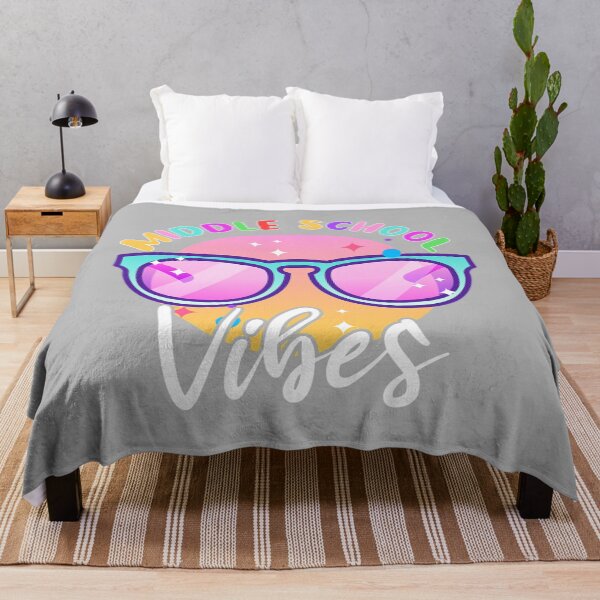 Item preview, Middle School Vibes Back to School Funny Teacher designed and sold by MotooriMinami.