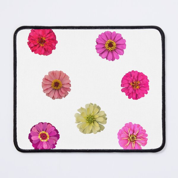 Item preview, Mixed Color Zinnia Flowers designed and sold by silviaol.