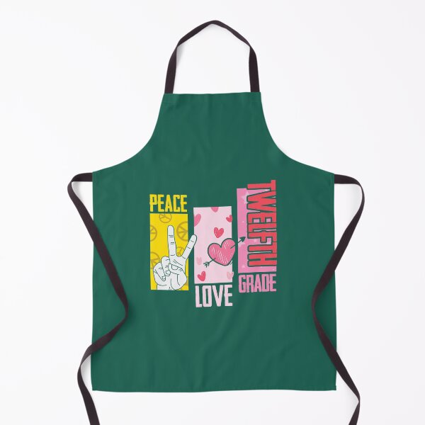 Item preview, Peace Love Twelfth Grade 1st School Day Team 12th Grade designed and sold by MotooriMinami.