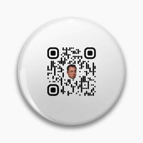Item preview, In Musk We Trust QR Code  designed and sold by bone  apart.
