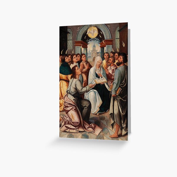 Item preview, The Pentecost Miracle | Antwerp School | 1650 Gospel Biblical Art designed and sold by CJET.