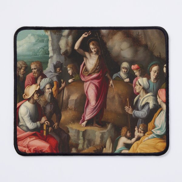 Item preview, The Preaching of Saint John the Baptist | Francesco Ubertini | Renaissance Gospel Biblical Art designed and sold by CJET.
