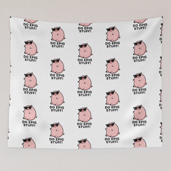 Item preview, Do Epig Stuff Funny Pig Puns  designed and sold by punnybone.