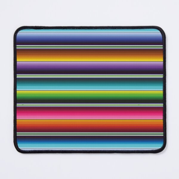 Item preview, Serape Mexican colorful serape blanket vibrant color stripes zarape lines zerape pattern designed and sold by T-Mex.