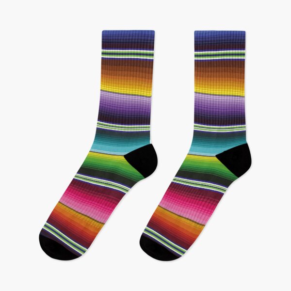 Item preview, Serape Mexican colorful serape blanket vibrant color stripes zarape lines zerape pattern designed and sold by T-Mex.