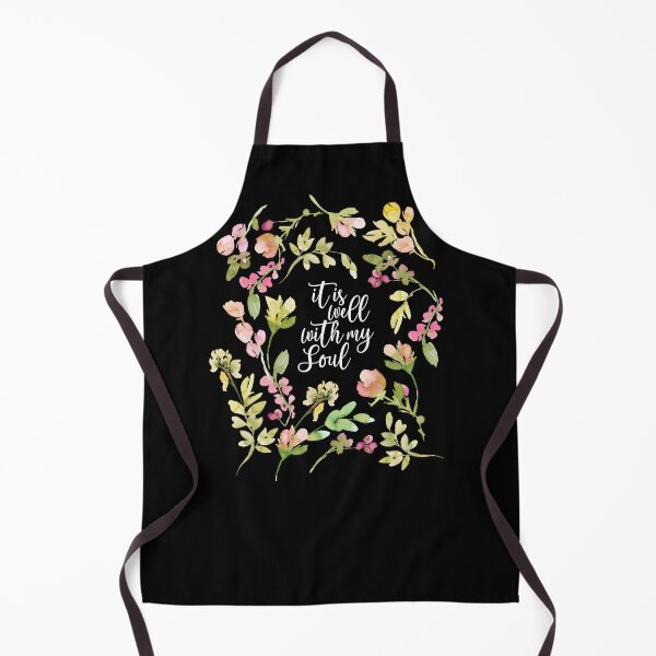 Item preview, It Is Well With My Soul - Black designed and sold by amazingjoy.