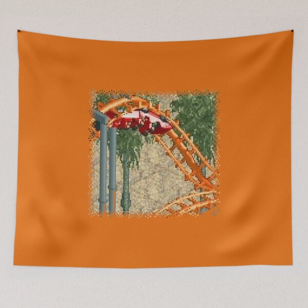 Item preview, RollerCoaster Tycoon RCT 1 - Corkscrew Roller Coaster designed and sold by vortiene.