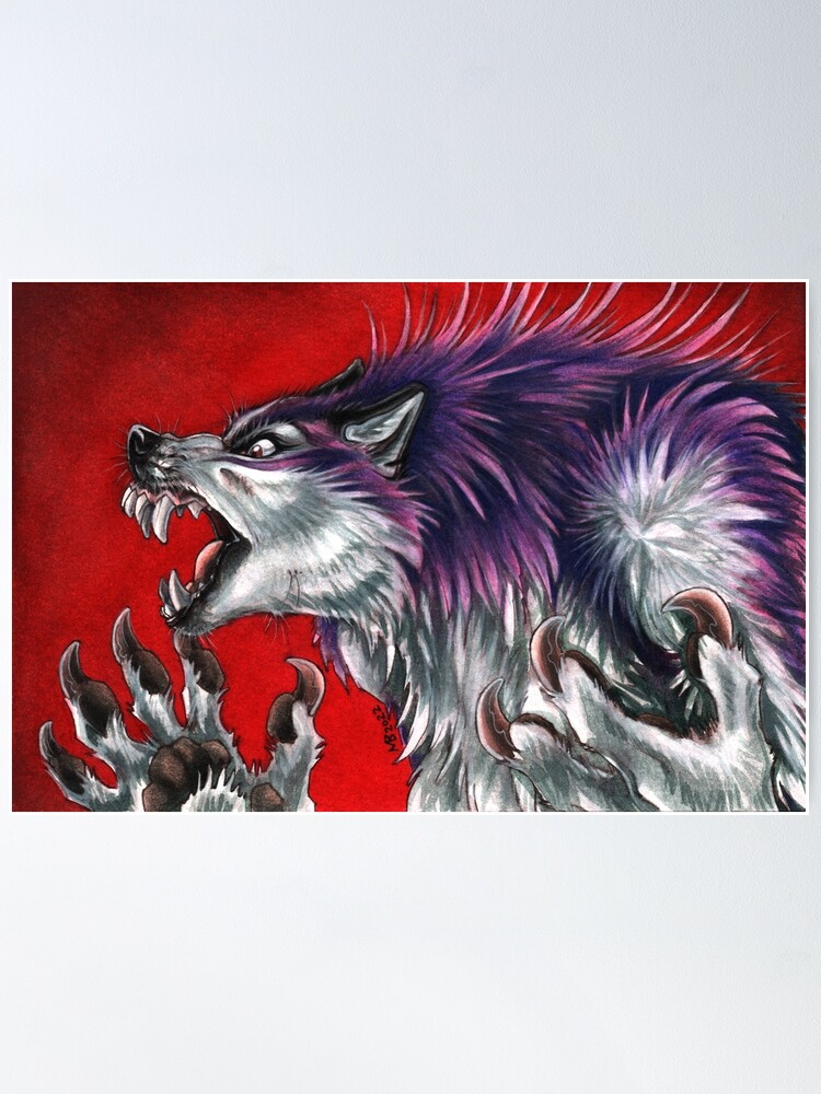 Alternate view of Moonrage Poster