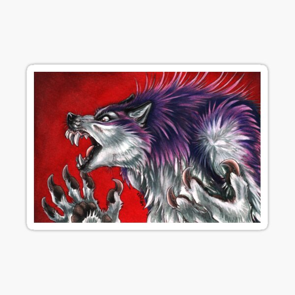 Moonrage Sticker