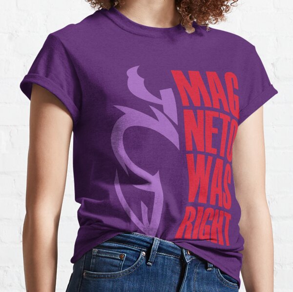 Magneto Was Right Shirt : : Clothing, Shoes & Accessories