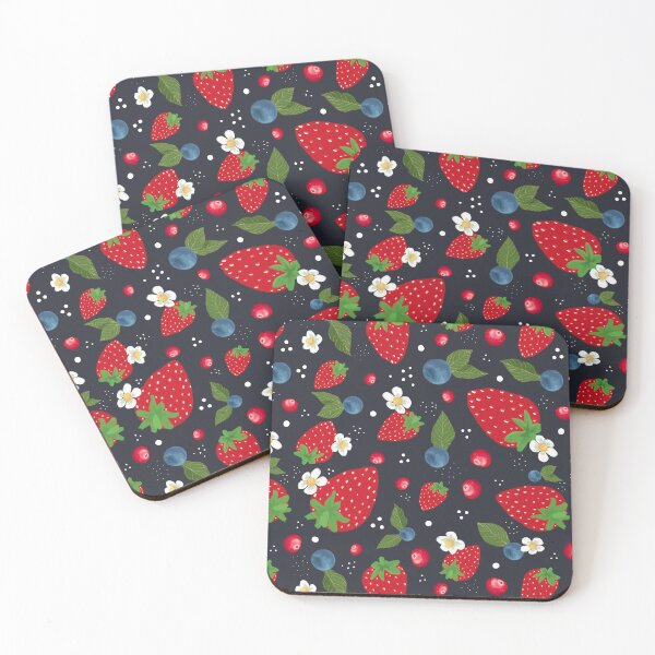 Item preview, Sweet Summer Berry-Dark designed and sold by Jellybrush.