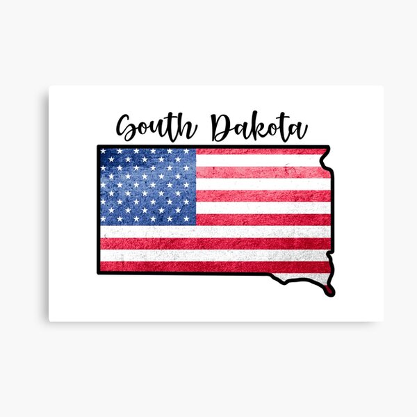 South Dakota Flag Place Card South Dakota Flag Place Card