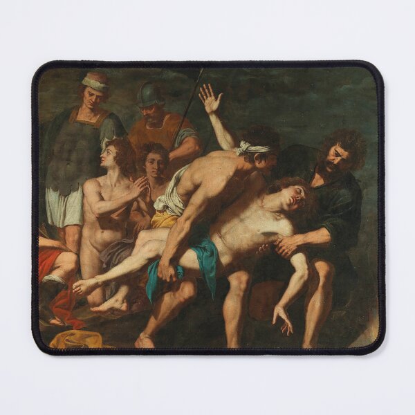 Item preview, The Three Hebrews in the Fiery Furnace | Giuseppe di Guido | 1630 Renaissance Biblical Art designed and sold by CJET.