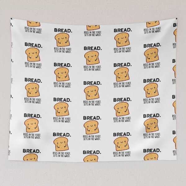 Item preview, Bread Rises In The Yeast Sets In The Waist Puns  designed and sold by punnybone.
